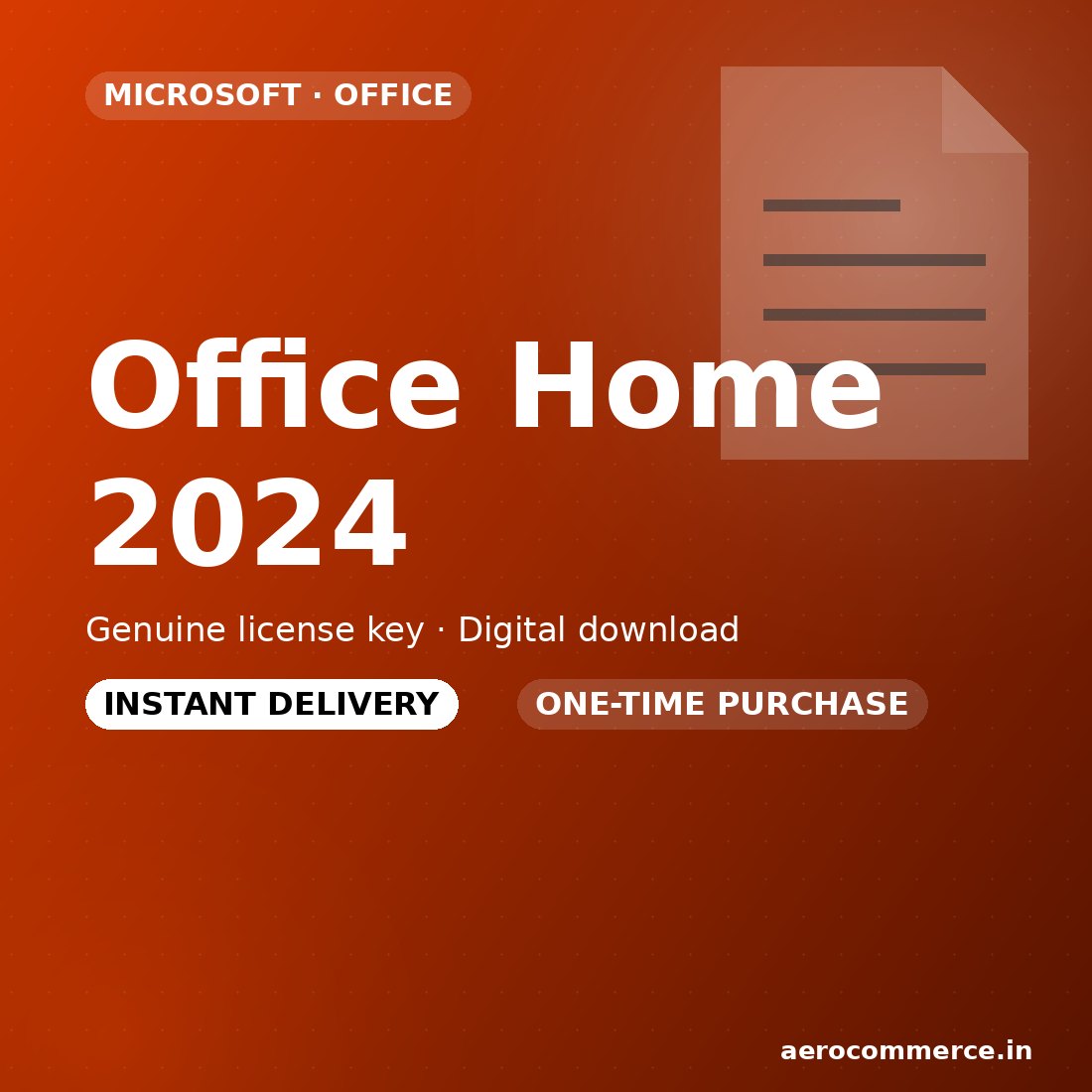 Office Home 2024 license key