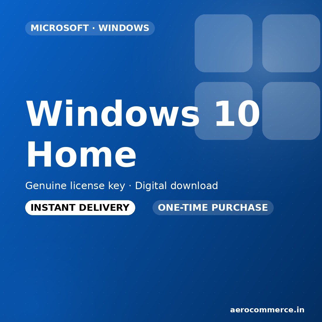 Windows 10 Home license key