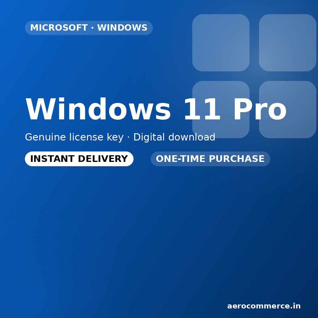 Windows 11 Pro license key